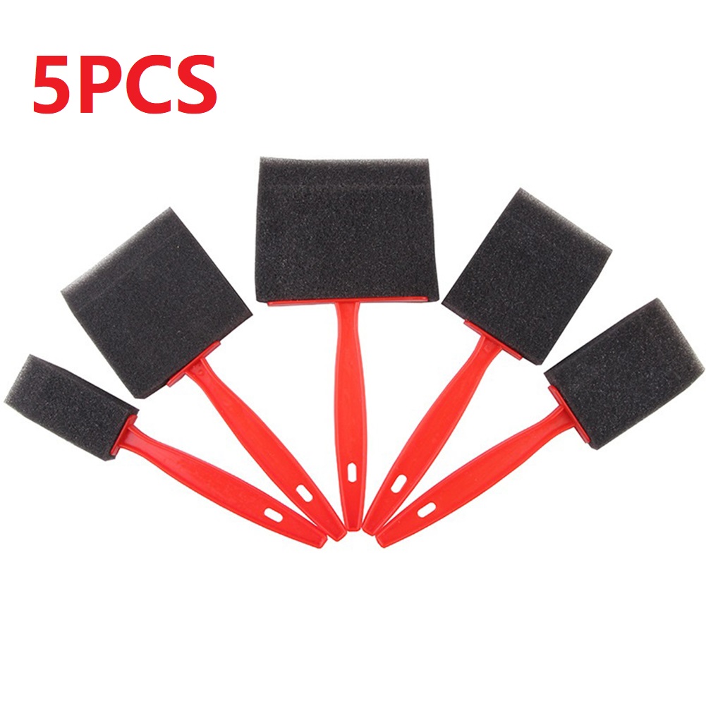 5pcs Sponge Foam Paint Brush O - Art Craft 5 Year Old บทวิจารณ์และราคา