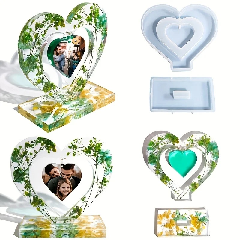 Heart Resin Molds, 2 Pieces Lo - Art Craft Website บทวิจารณ์และราคา