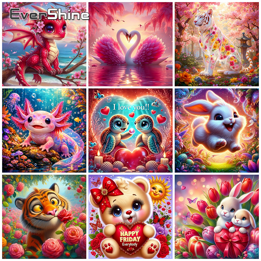 EverShine DIY Diamond Mosaic T - Wallpaper Art And Craft บทวิจารณ์และราคา