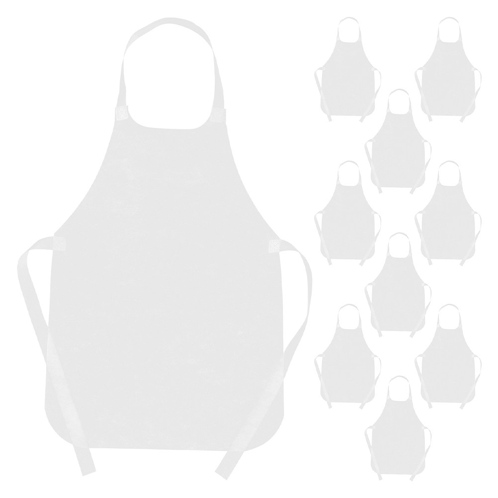20Pcs Kids Painting Aprons Whi - Art Craft 5 Year Old บทวิจารณ์และราคา