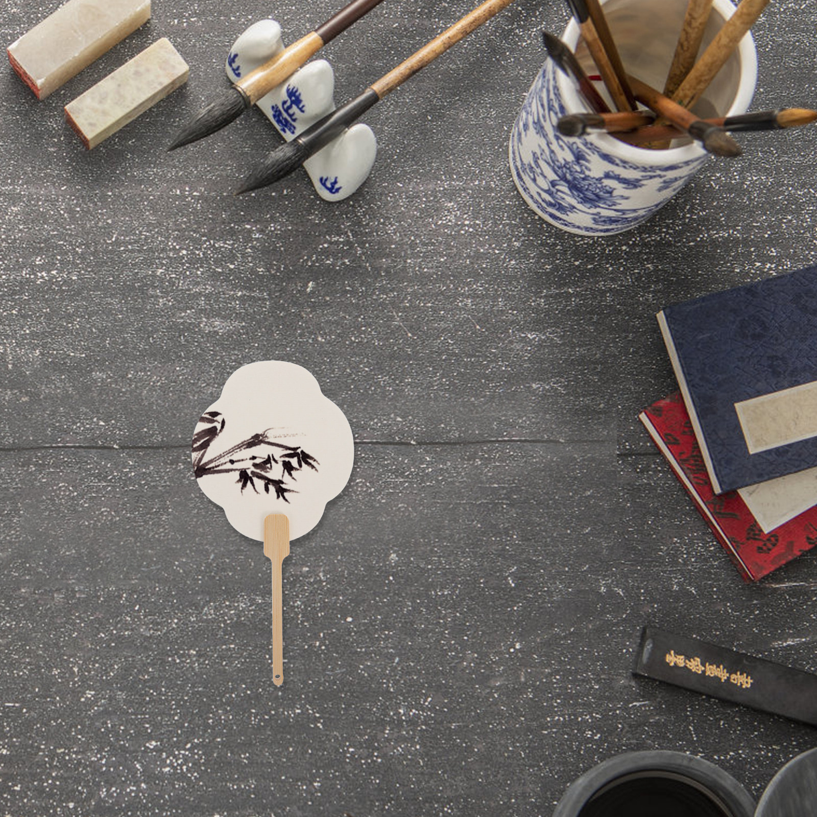 DIY Lacquer Fan Kit Paper and  - Art Craft Event บทวิจารณ์และราคา