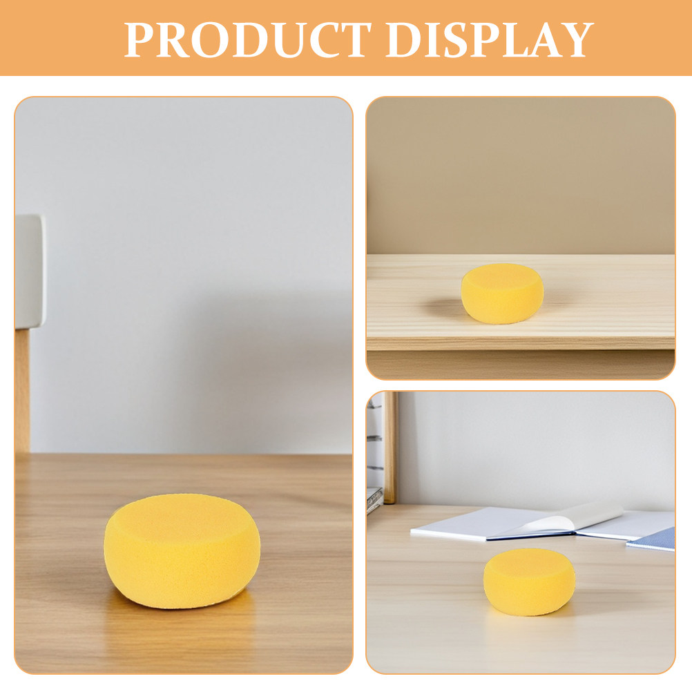 6Pcs Round Artist Sponges Soft - Art And Craft With Paint บทวิจารณ์และราคา