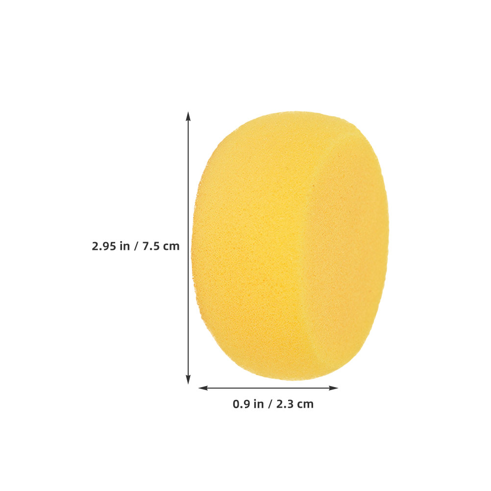 6Pcs Round Artist Sponges Soft - Art And Craft With Paint บทวิจารณ์และราคา