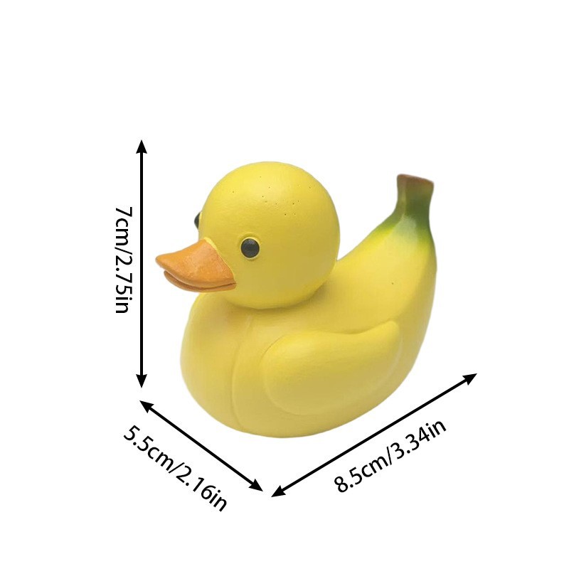 Pineapple Duck Resin Figurine, - Art Craft Duck บทวิจารณ์และราคา