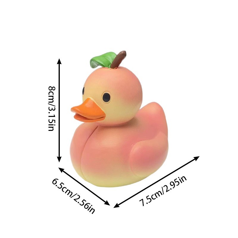 Pineapple Duck Resin Figurine, - Art Craft Duck บทวิจารณ์และราคา