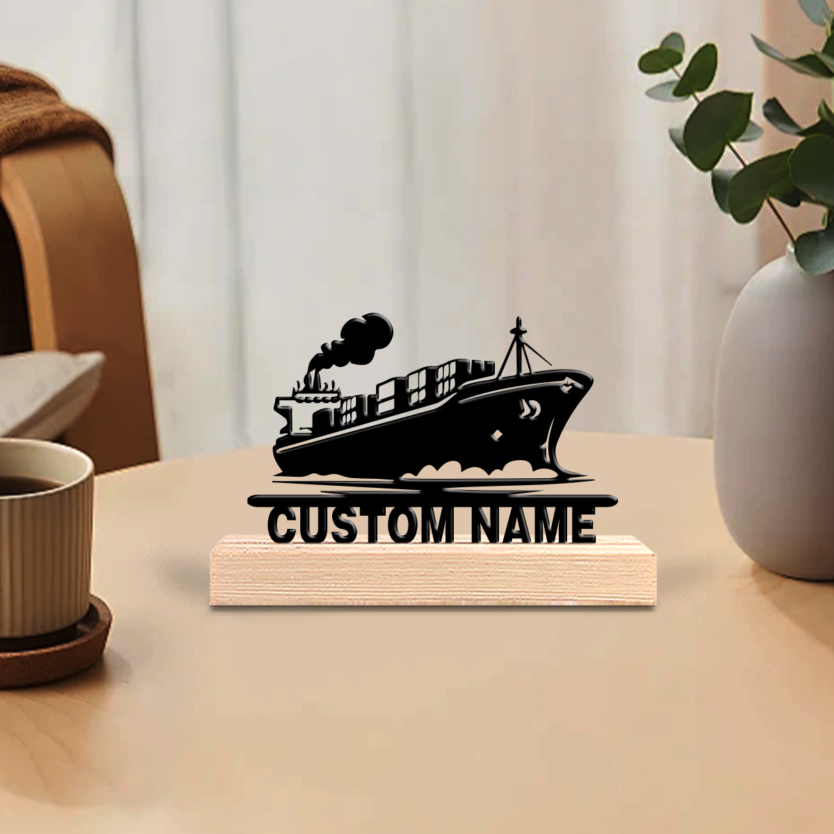 1pc new boat Custom Text Tin S - Art Y Craft บทวิจารณ์และราคา