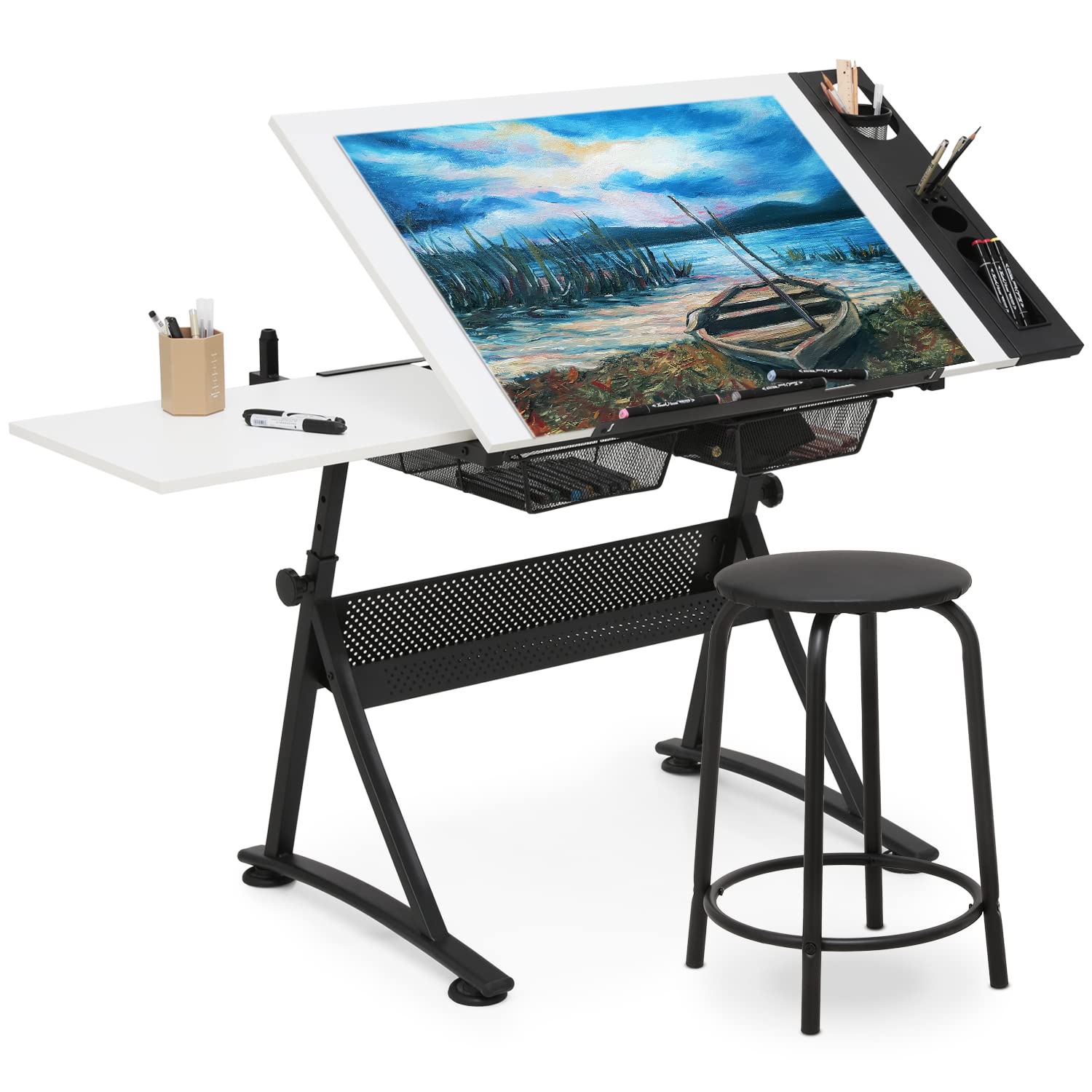 Art Deco Drafting Table, Heigh - Art & Craft Fair บทวิจารณ์และราคา