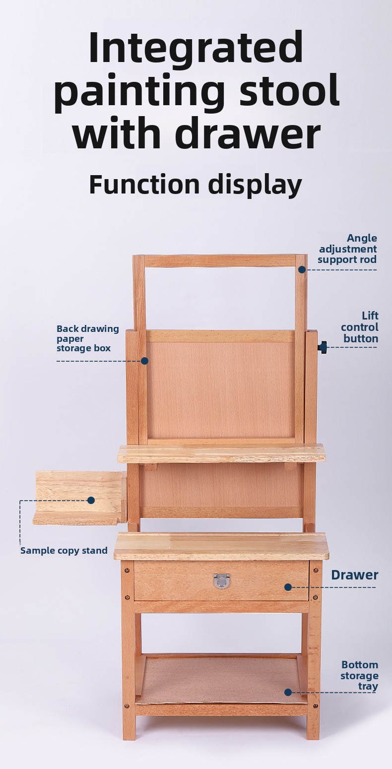 HXL integrated painting stool  - Art & Craft Fair บทวิจารณ์และราคา