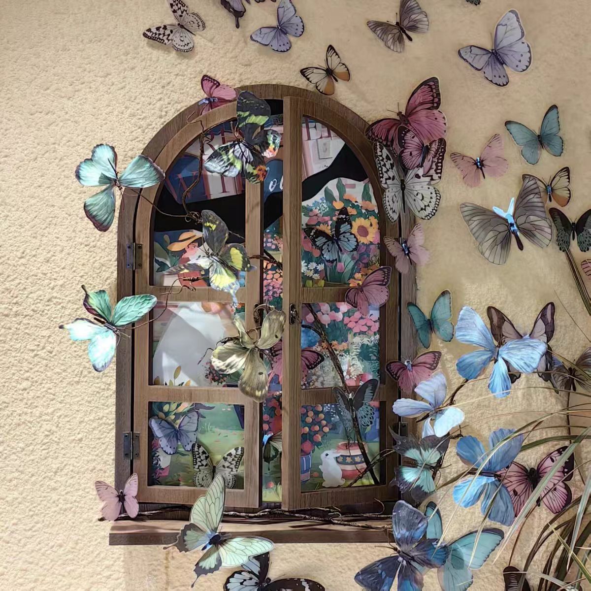 12pcs 3D Butterfly Wall Sticke - Art Craft Event บทวิจารณ์และราคา