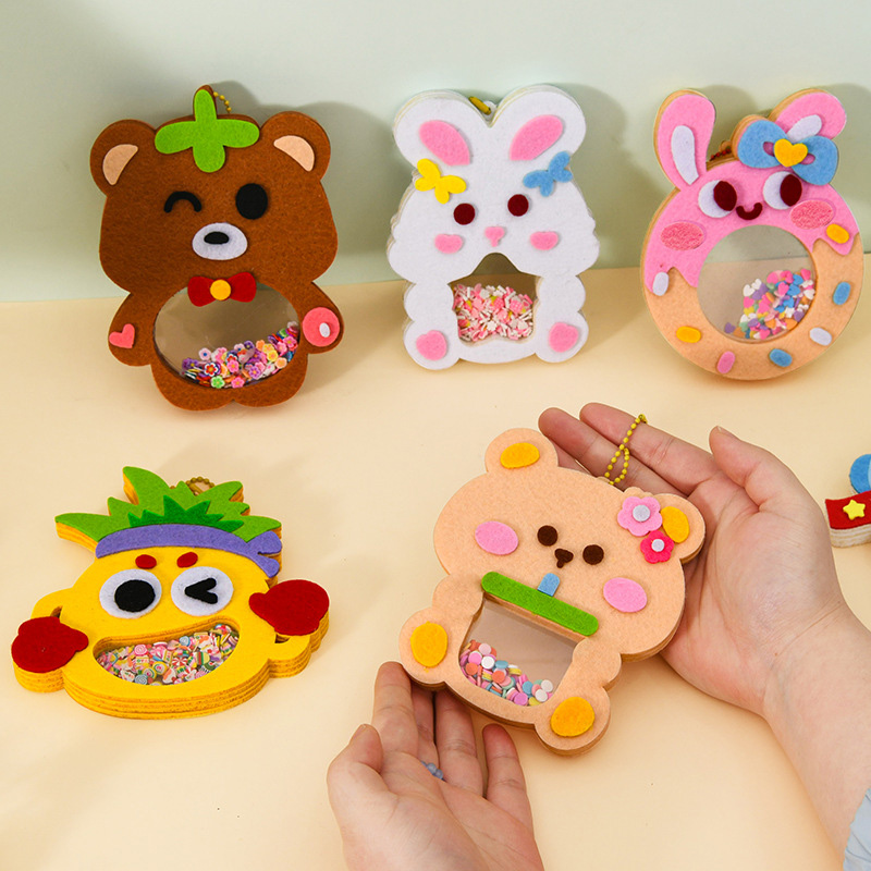 DIY Animal Shake Pendant Art C - Art Craft 5 Year Old บทวิจารณ์และราคา