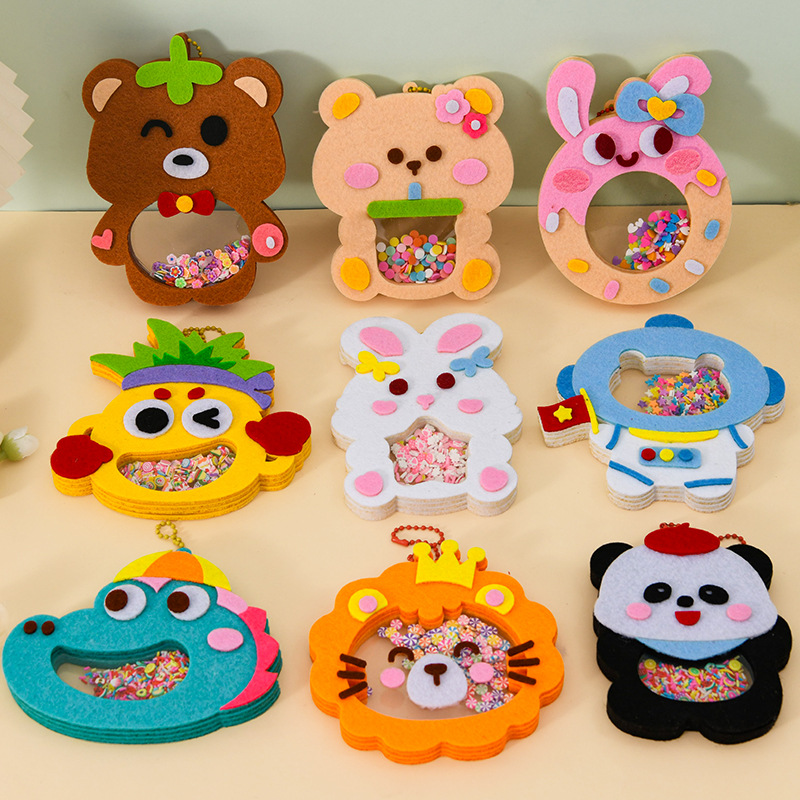 DIY Animal Shake Pendant Art C - Art Craft 5 Year Old บทวิจารณ์และราคา