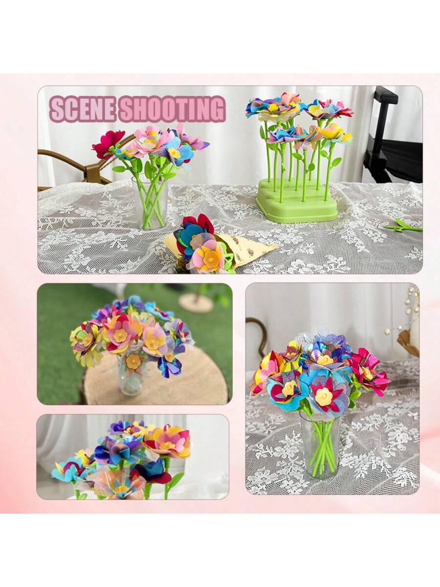 Kids Flower Craft Kit with Pre - Art Craft 5 Year Old บทวิจารณ์และราคา