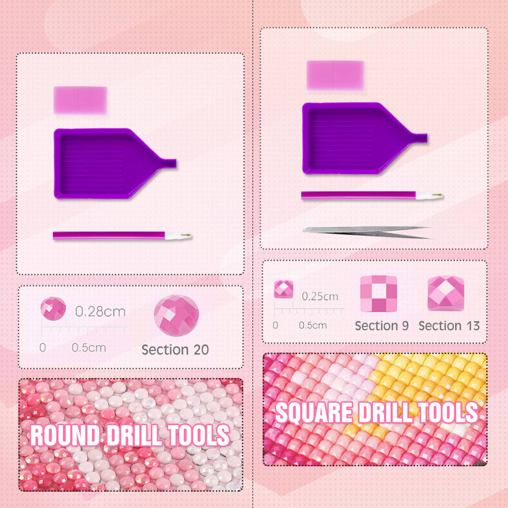 HUACAN Diamond Art House Lands - Wallpaper Art And Craft บทวิจารณ์และราคา