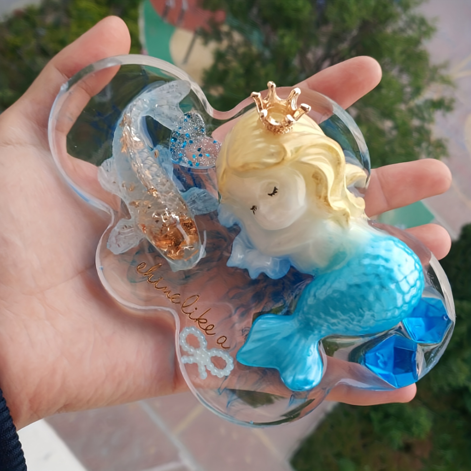 Cute Cartoon Mermaid Silicone  - Art Y Craft บทวิจารณ์และราคา