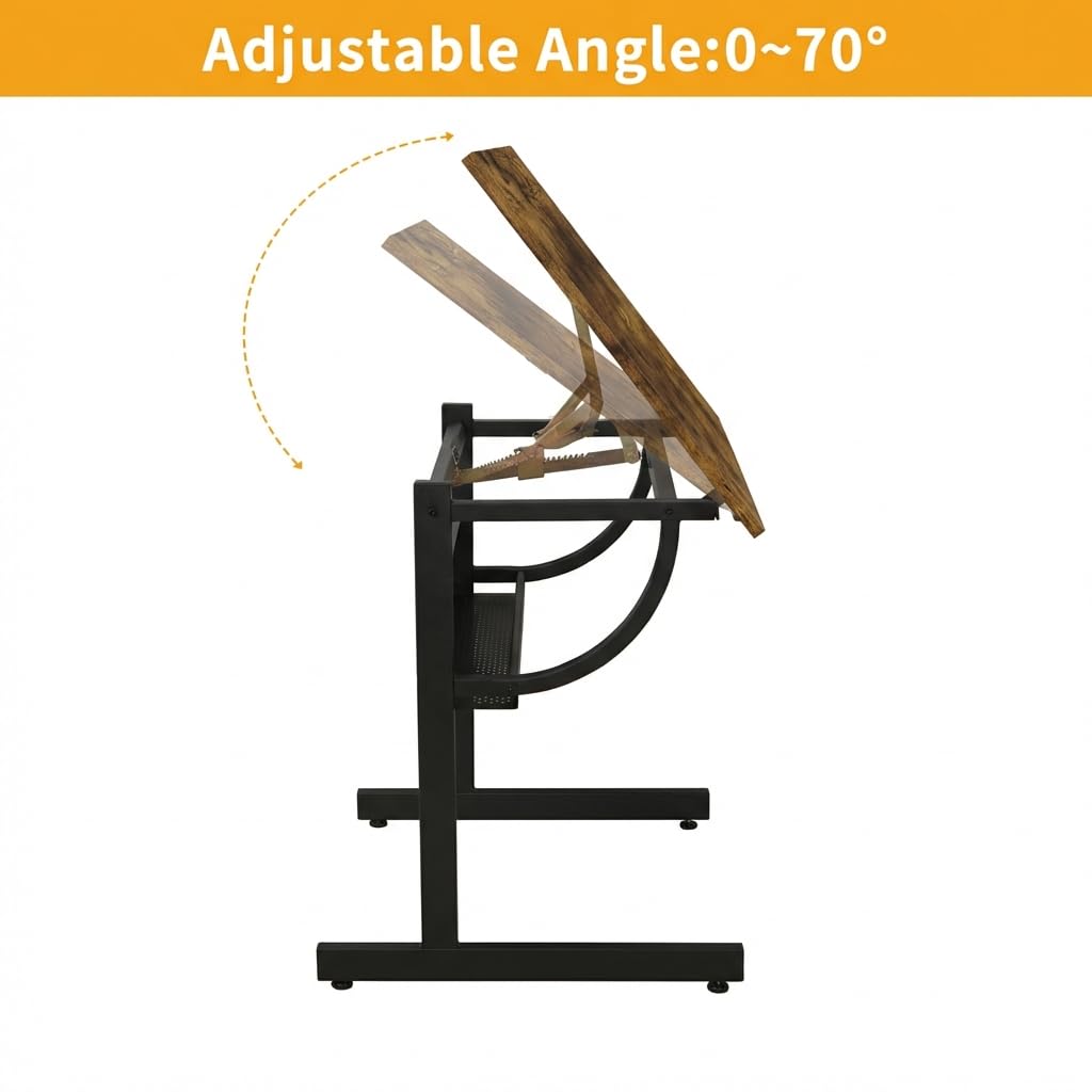 Adjustable Art Desk with Stora - Art & Craft Fair บทวิจารณ์และราคา