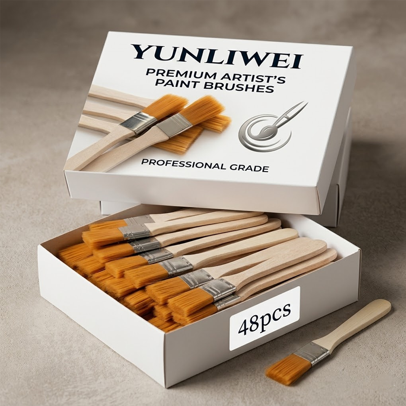 Yunliwei Wooden Handle Paint B - Art And Craft With Paint บทวิจารณ์และราคา