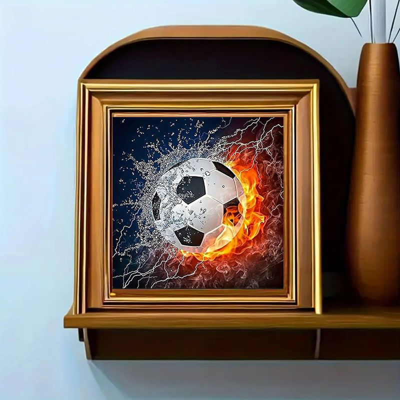 A Set of Football Diamond Pain - Art Craft Website บทวิจารณ์และราคา