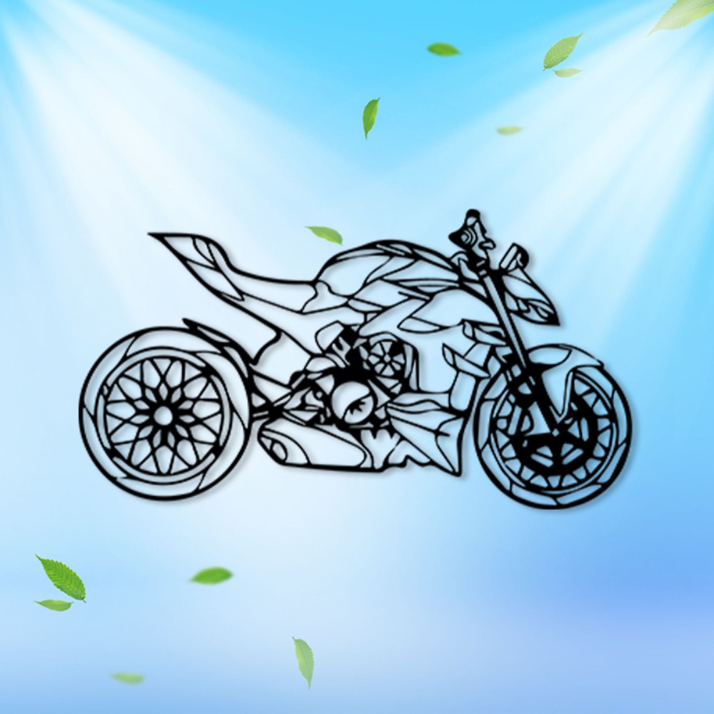 Brand Metal Motorcycle Wall Ar - Art Craft Website บทวิจารณ์และราคา