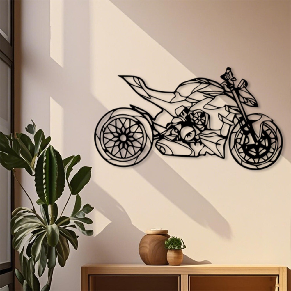 Brand Metal Motorcycle Wall Ar - Art Craft Website บทวิจารณ์และราคา