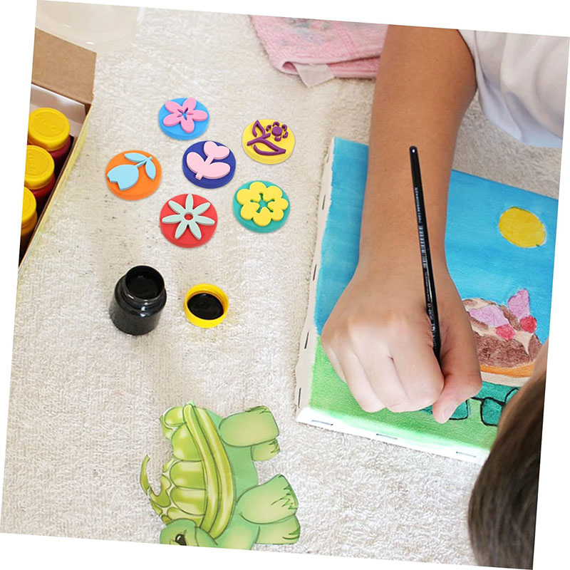 6Pcs/bag Foam Stamps for Paint - Art Craft 5 Year Old บทวิจารณ์และราคา