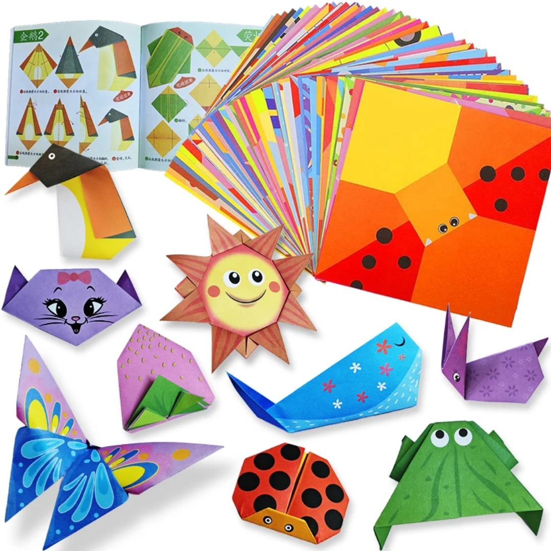New Origami Kit 30 Sheets Orig - Art Craft 5 Year Old บทวิจารณ์และราคา