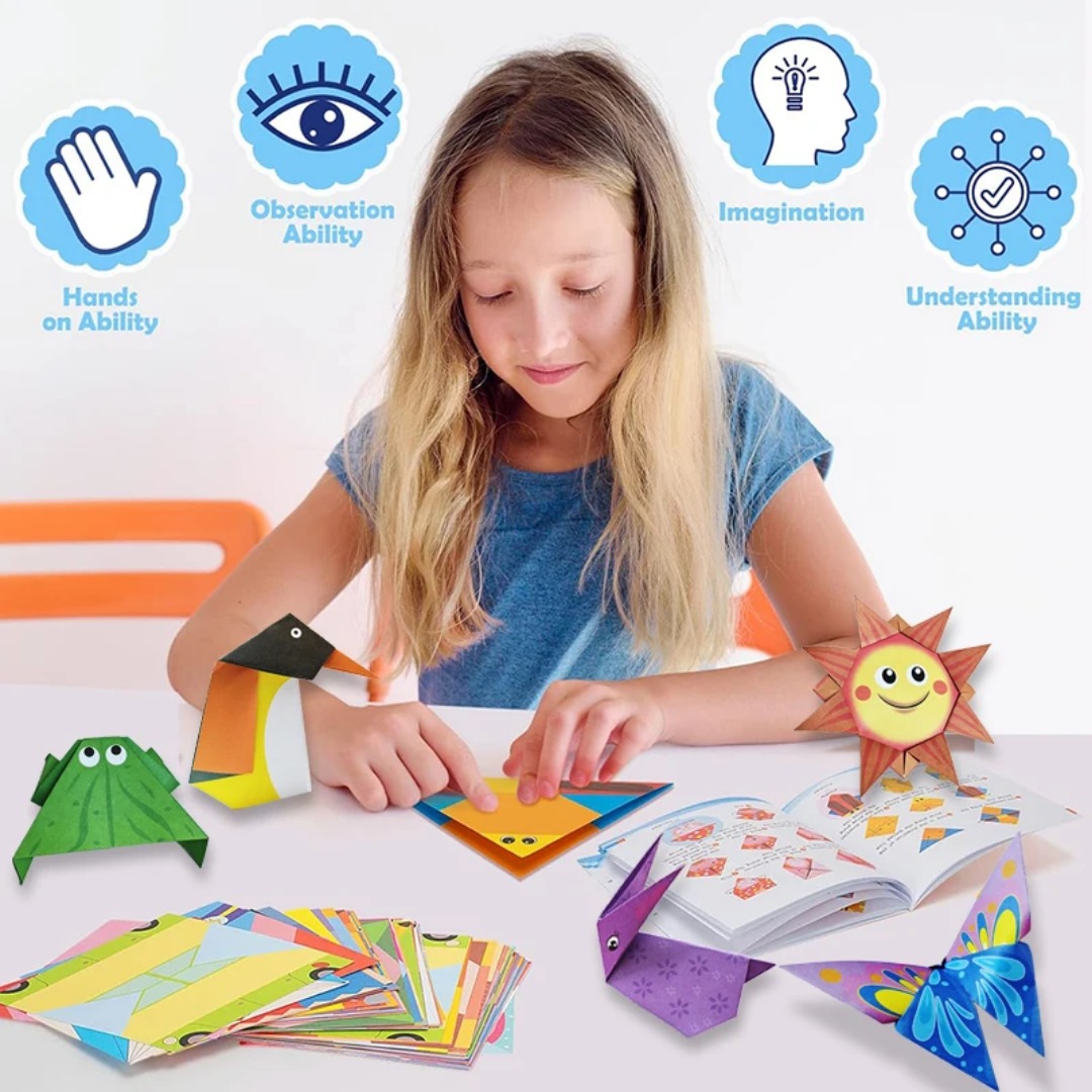 New Origami Kit 30 Sheets Orig - Art Craft 5 Year Old บทวิจารณ์และราคา