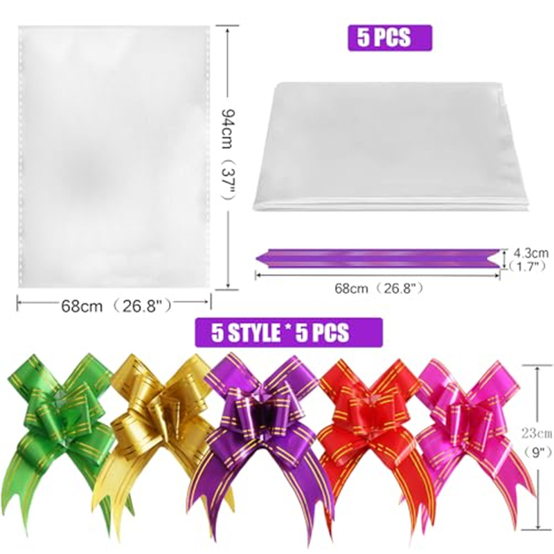 Big Clear Cellophane Wrap For  - Art Craft Event บทวิจารณ์และราคา