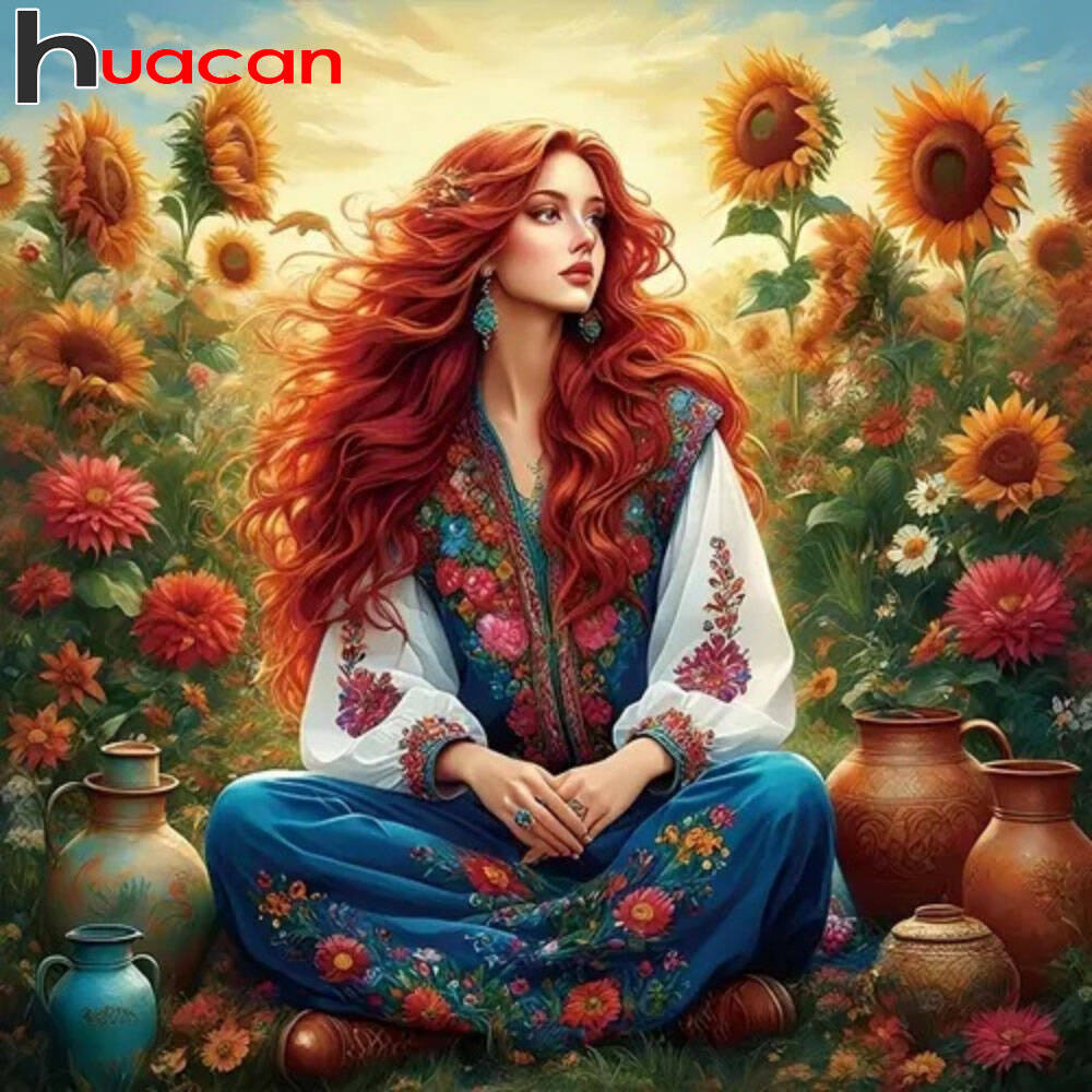 Huacan 5D DIY Diamond Painting - Wallpaper Art And Craft บทวิจารณ์และราคา