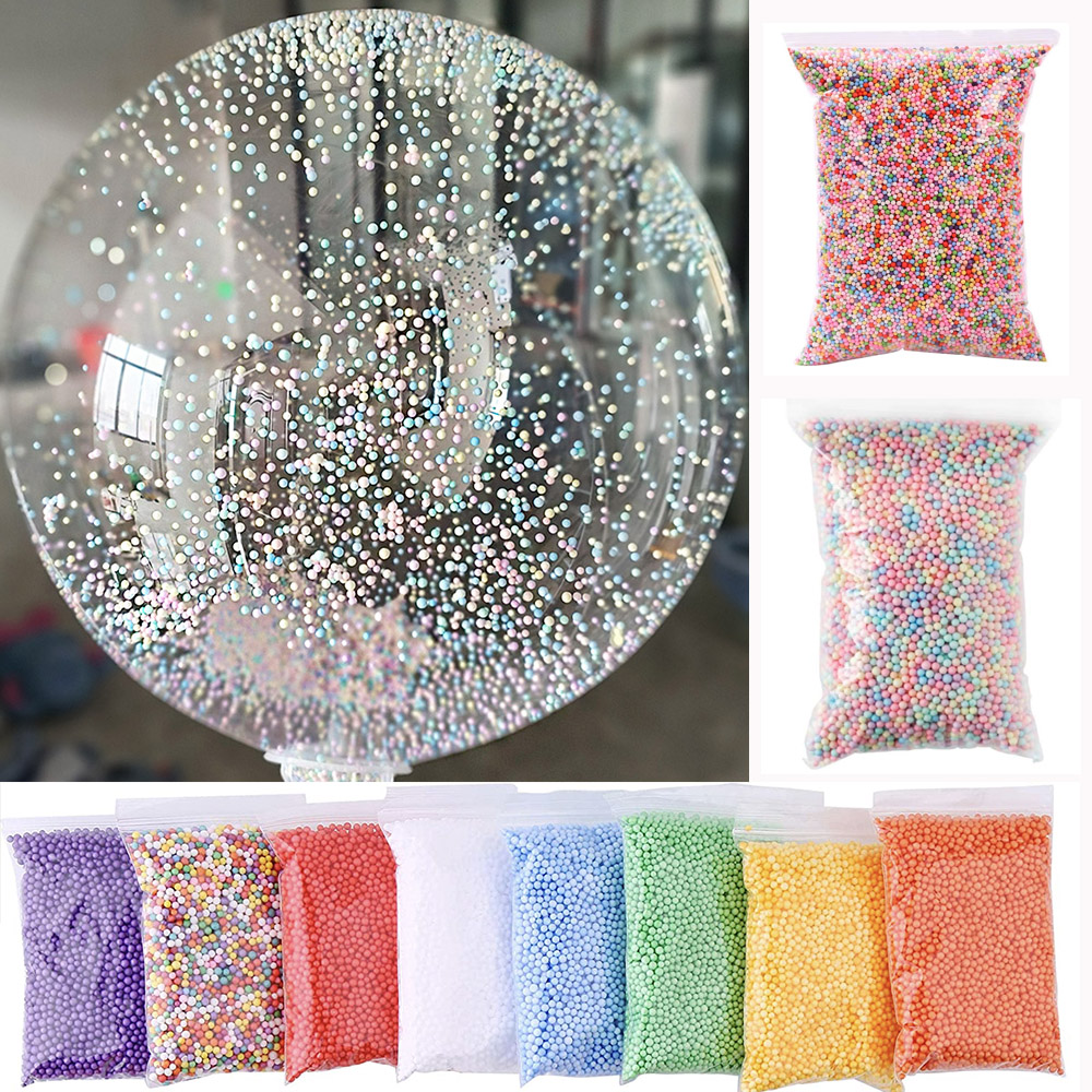 10g 2.5-3mm Foam Beads Colorfu - Art Craft Event บทวิจารณ์และราคา