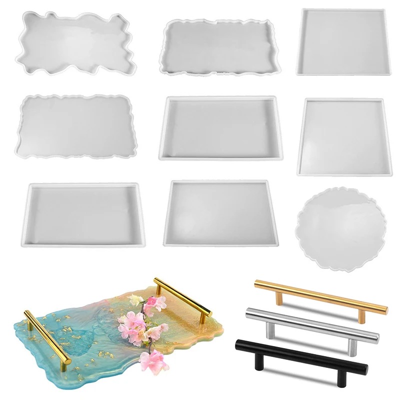 Tray Epoxy Resin Silicone Mold - Art Craft Website บทวิจารณ์และราคา