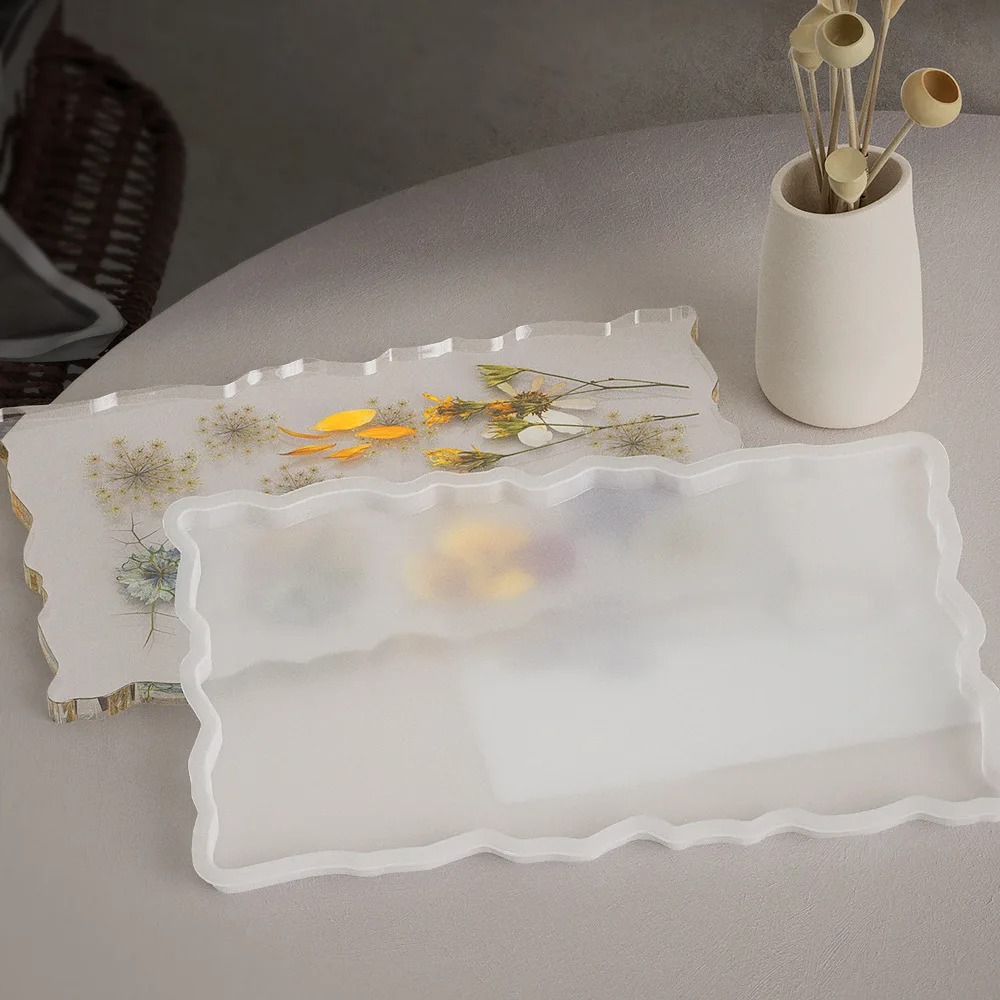 Tray Epoxy Resin Silicone Mold - Art Craft Website บทวิจารณ์และราคา