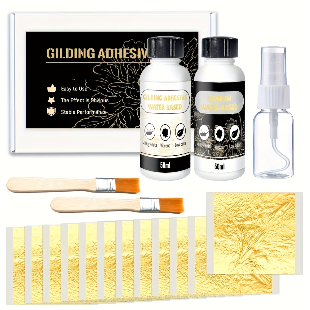 50ml+50ml Golden Leaf Glue, pr - Art Craft Using Leaves บทวิจารณ์และราคา