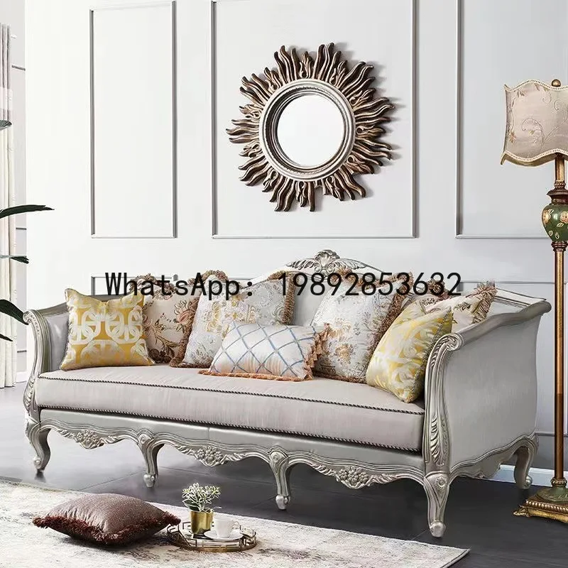 H5.15  all-solid wood sofa lea - Art & Craft Fair บทวิจารณ์และราคา