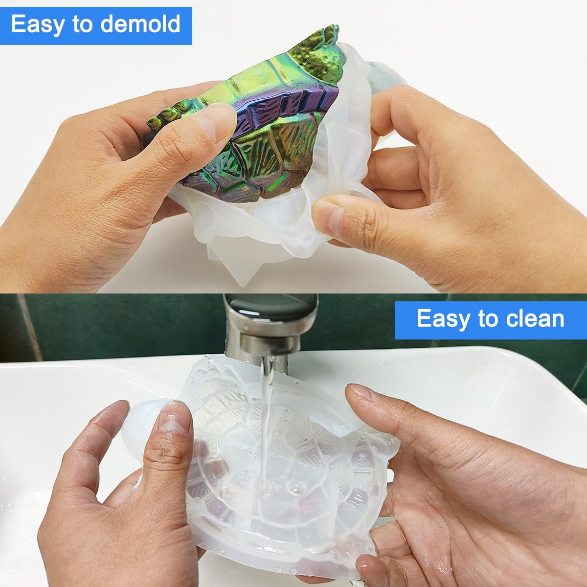 3D Tortoise Resin Molds Thick  - Art Craft Website บทวิจารณ์และราคา