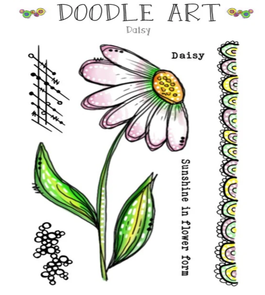 2026 New A6 Doodle Art Stamps  - Art Craft Umbrella บทวิจารณ์และราคา