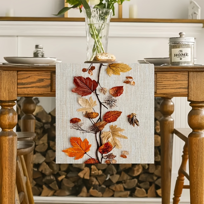 1 Autumn Fallen Leaf Themed Ta - Art Craft Using Leaves บทวิจารณ์และราคา