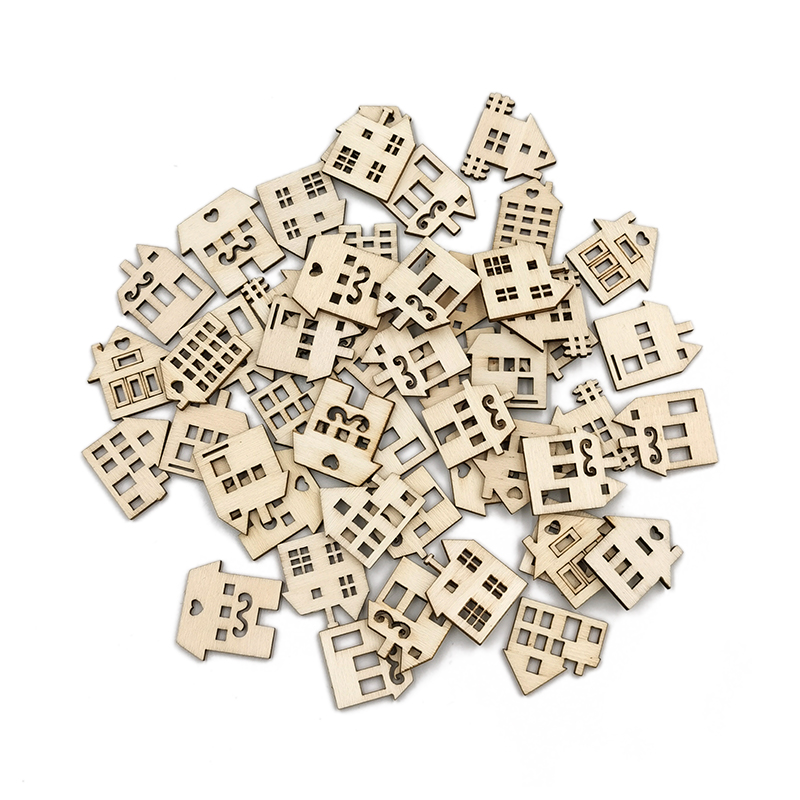 50pcs Unpainted Wood Slices fo - Art Craft Activities For Preschoolers บทวิจารณ์และราคา