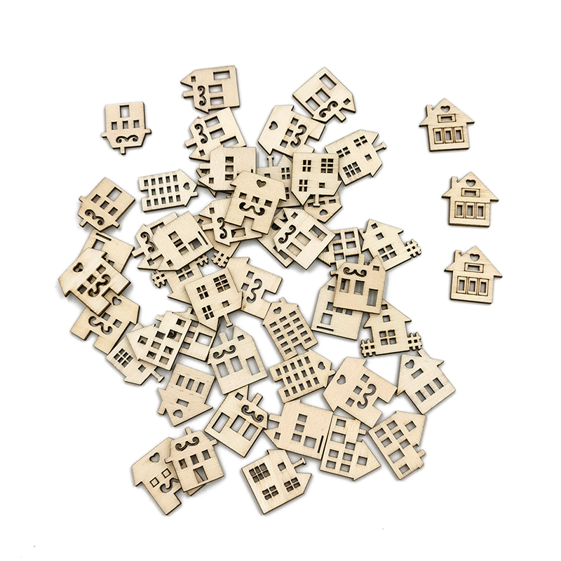 50pcs Unpainted Wood Slices fo - Art Craft Activities For Preschoolers บทวิจารณ์และราคา