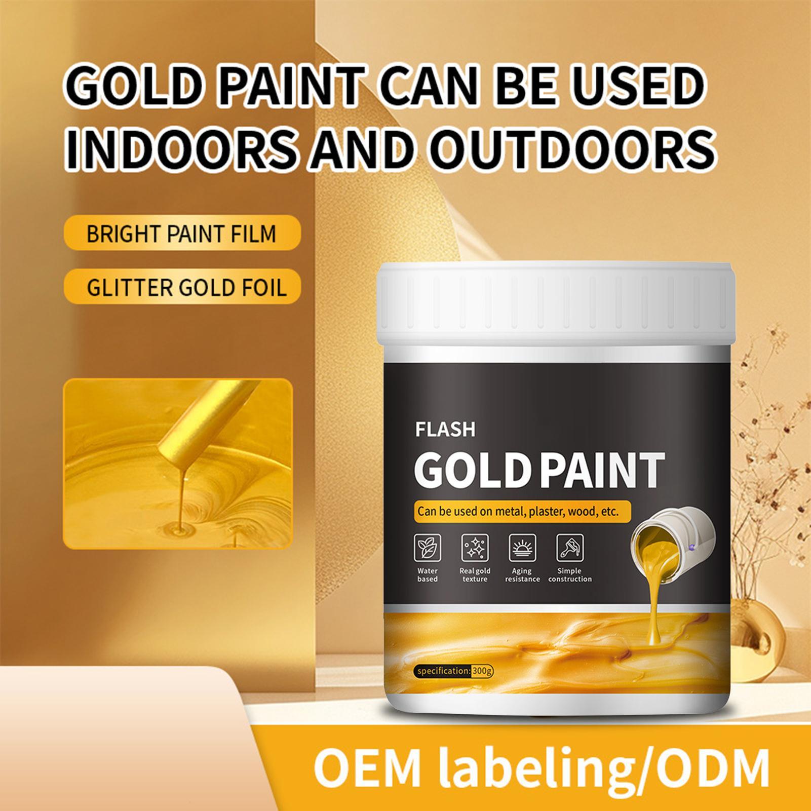 300g Liquid Gold Paint DIY Fas - Art And Craft With Paint บทวิจารณ์และราคา