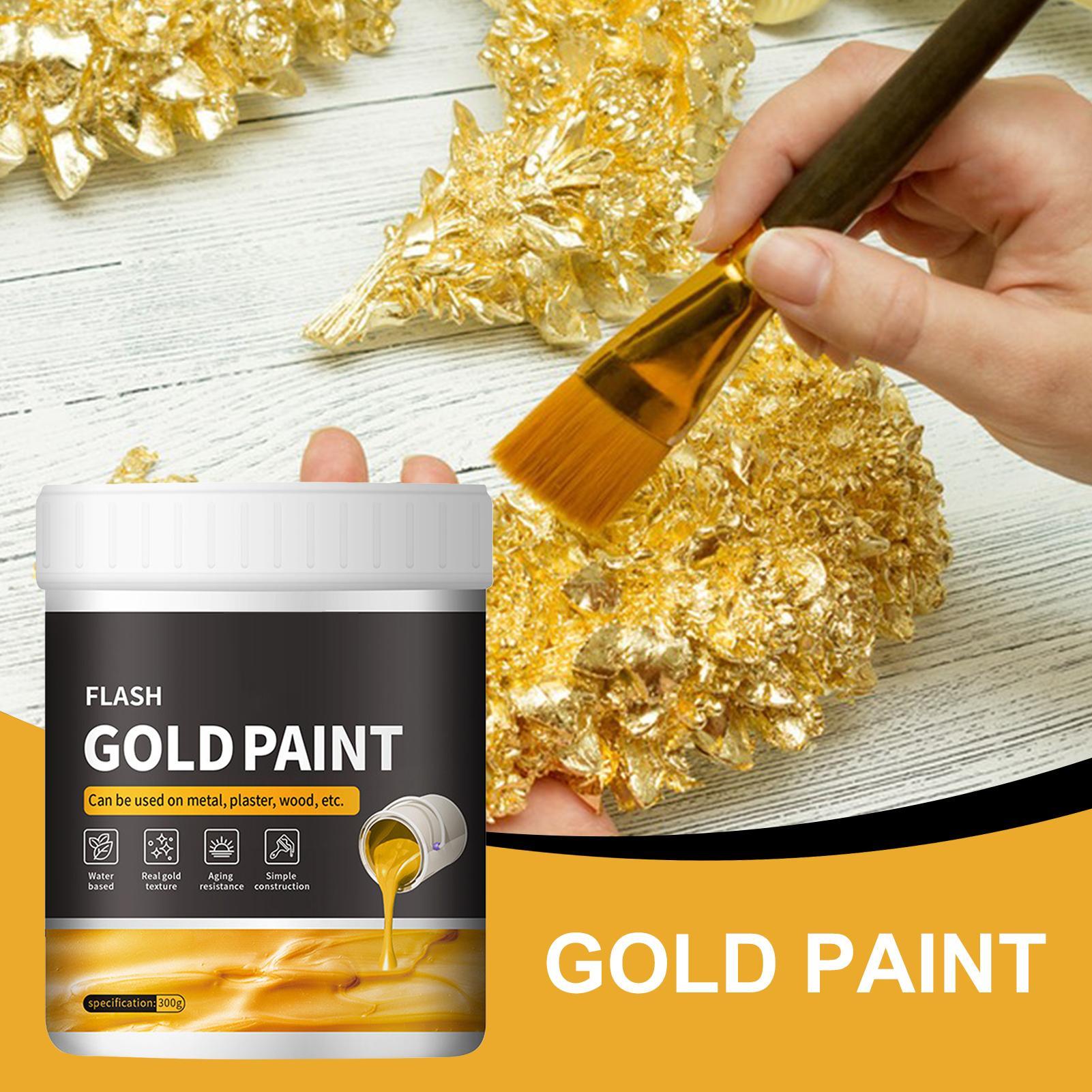 300g Liquid Gold Paint DIY Fas - Art And Craft With Paint บทวิจารณ์และราคา