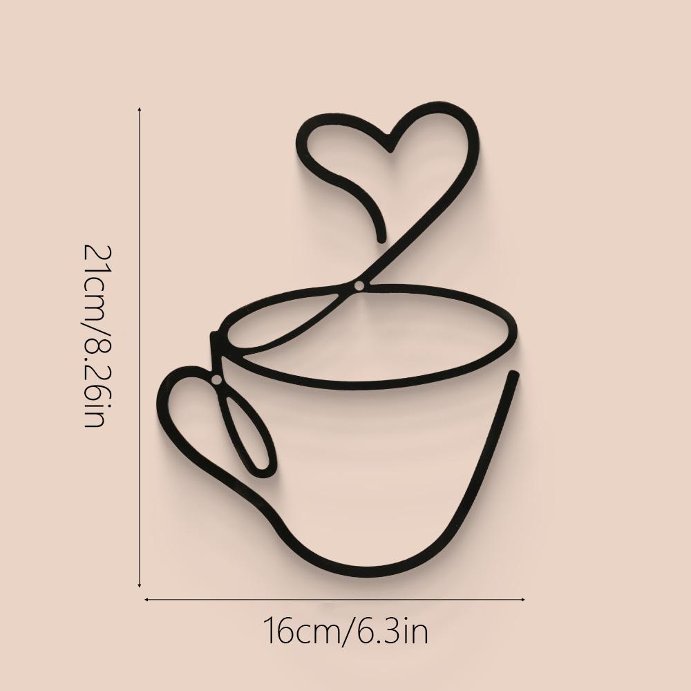 3-Piece Creative Coffee Wall H - Art Craft Website บทวิจารณ์และราคา