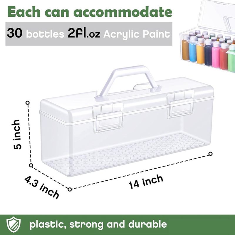 3 Pcs Paint Storage Box for 2  - Art And Craft With Paint บทวิจารณ์และราคา