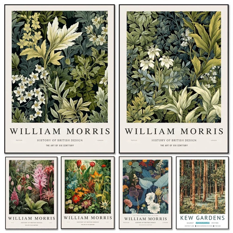 William Morris Museum Exhibiti - Art Craft William Morris บทวิจารณ์และราคา